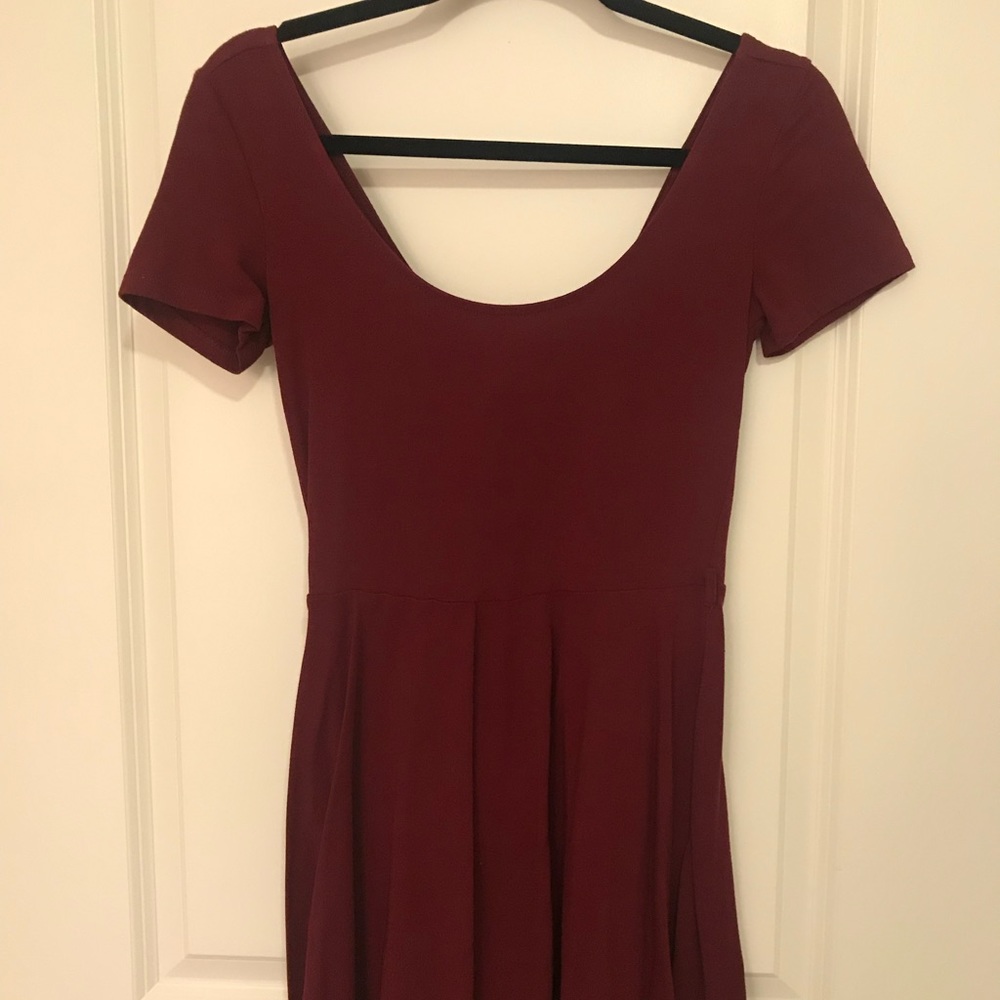 Forever 21 Knit Fit and Flare Dress